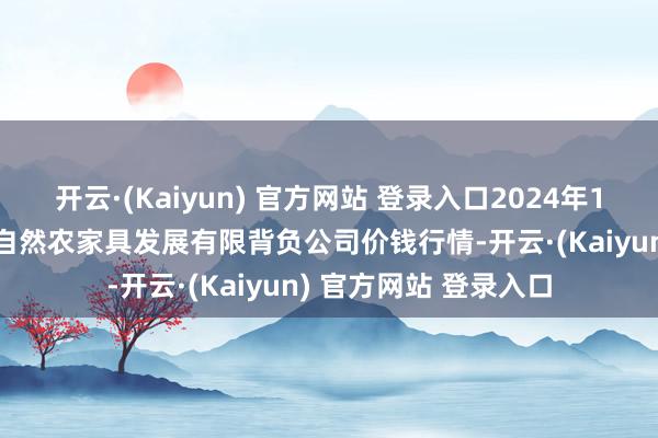 开云·(Kaiyun) 官方网站 登录入口2024年11月27日金昌市金川自然农家具发展有限背负公司价钱行情-开云·(Kaiyun) 官方网站 登录入口